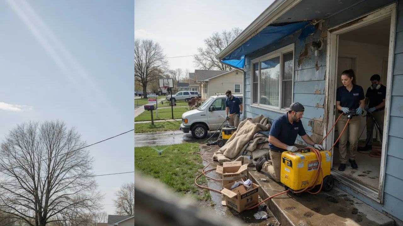 Basement Flood Cleanup in Au Train, MI near me